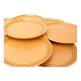11 Sarreguemines sandstone flat plates Lorraine art workshop