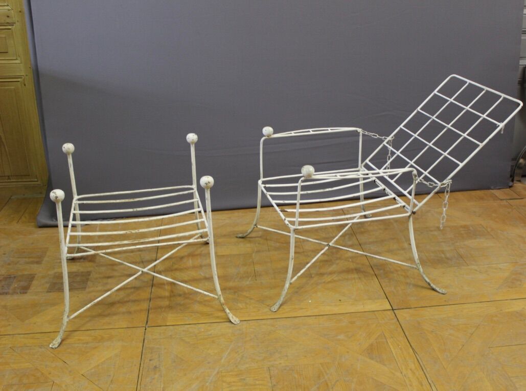 1950 wrought iron garden room