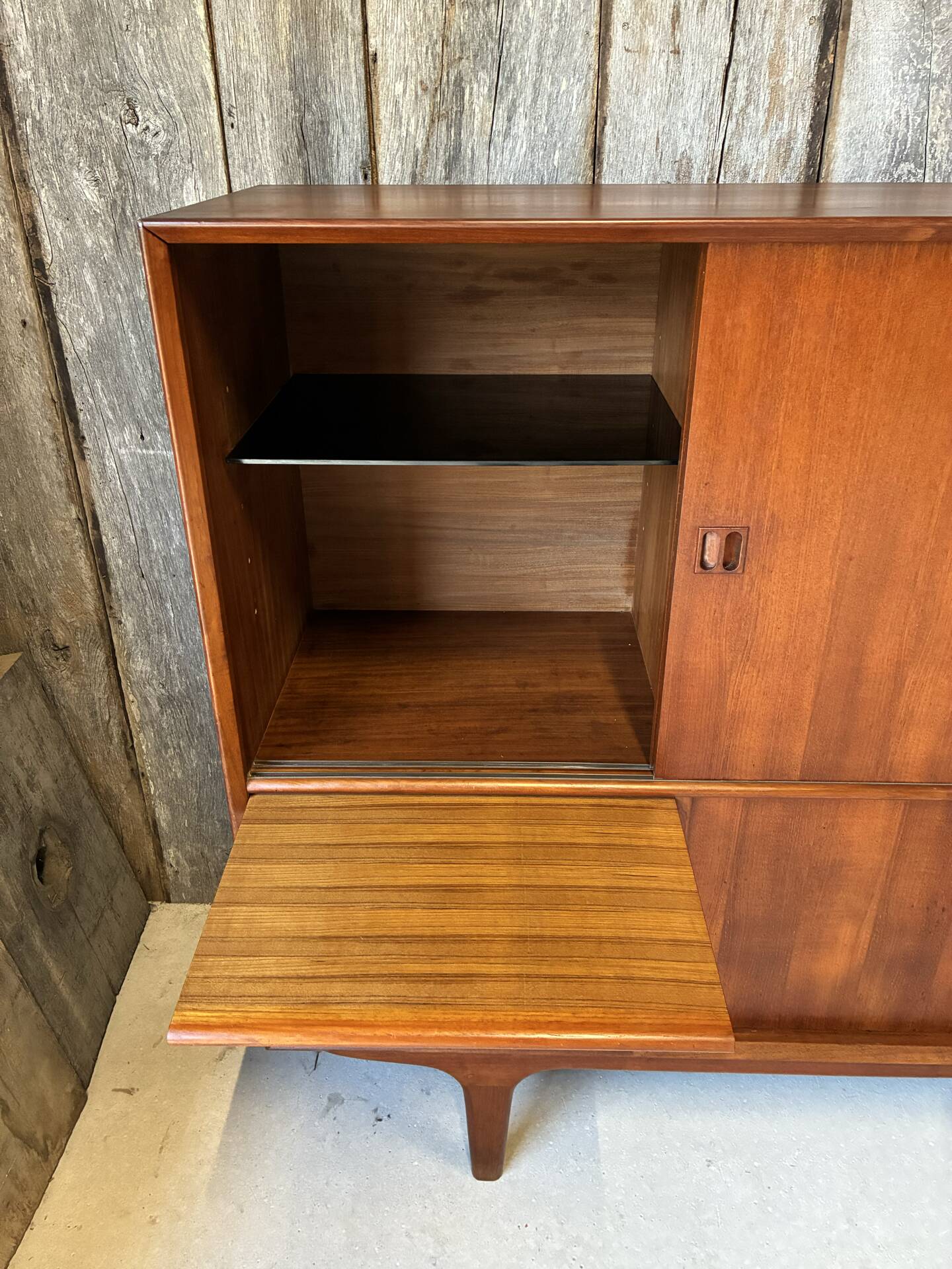 Enfilade, buffet en teck