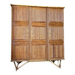 Armoire en rotin audoux