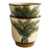 Set of 2 ceramic coffee cups from Luxor - Egypt