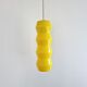 Suspension en verre de Murano jaune, Suède 1960