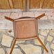4 chaises scandinaves vintage