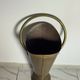 Vintage umbrella stands in solid brass and copper – Relief decoration