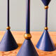 3 candle holders / chandeliers Memphis postmodern
