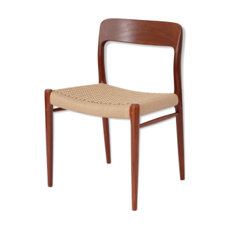 Niels Møller Chair # 75 Danish 1950s Vintage