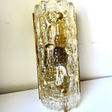 Glass & Brass wall sconces design by Carl Fagerlund for Orrefors /Lyfa