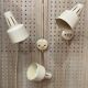 Trio d'appliques modulables design scandinave 1950.