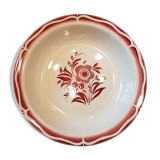 Great deep dish Sarreguemine earthenware