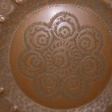 red copper tray