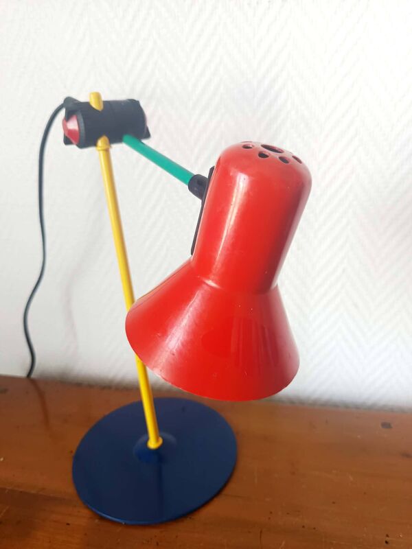 Lampe Veneta Lumi style Memphis 1980