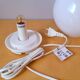 Lampe globe en opaline, Ikea.