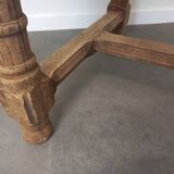 Oak farm table 158 cm