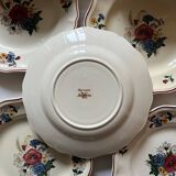 Assiettes Agreste Sarreguemines
