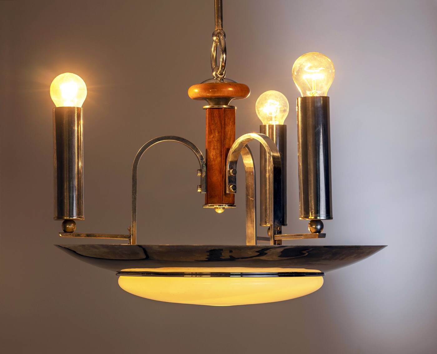 Metal Candlestick, 1930s–1940s