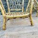 Paire de fauteuils en rotin adulte