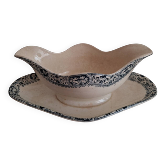 Sauceboat Terre de Fer Salins François 1st