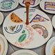 St amand earthenware cheese service