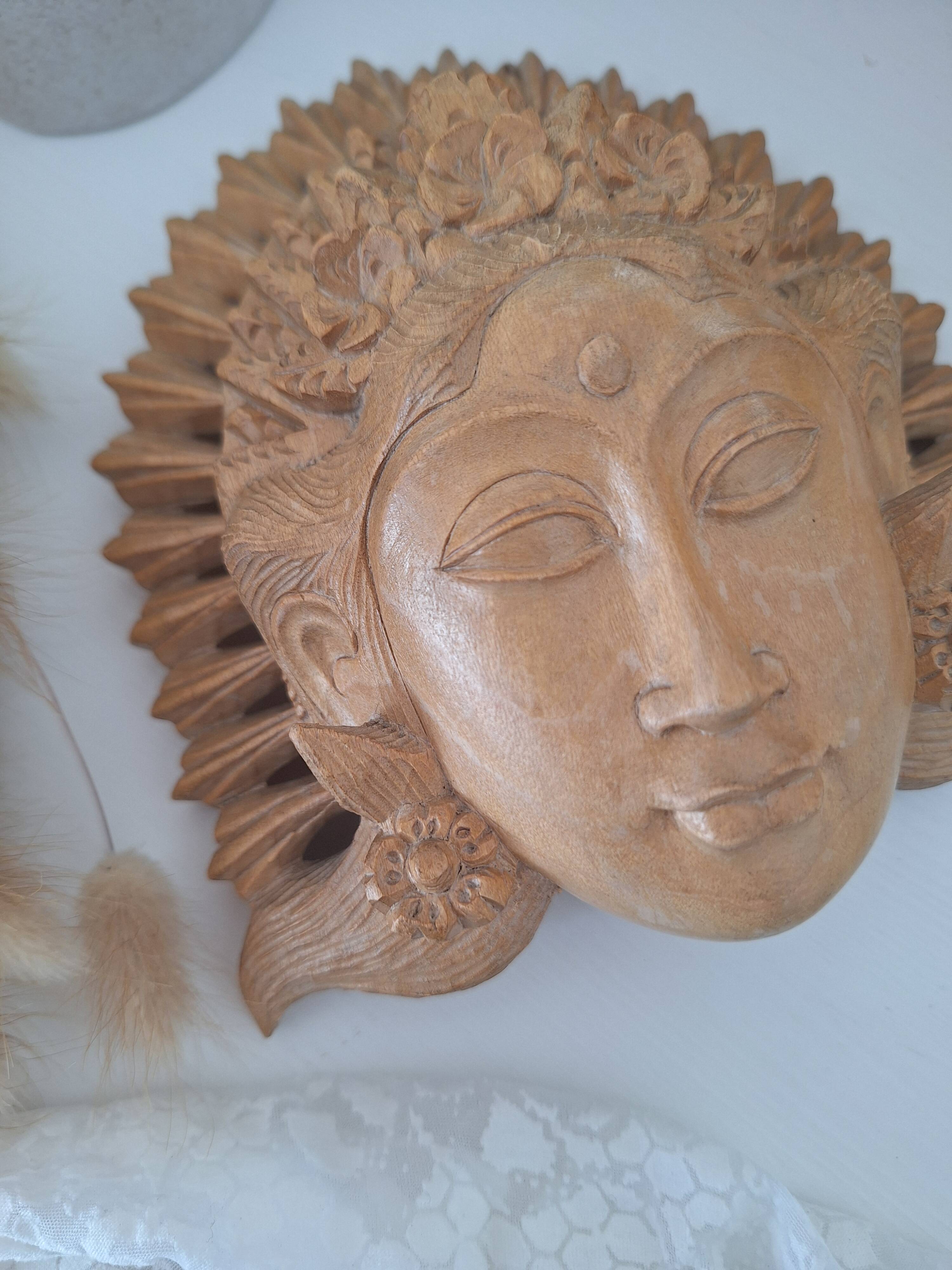 Balinese wooden mask