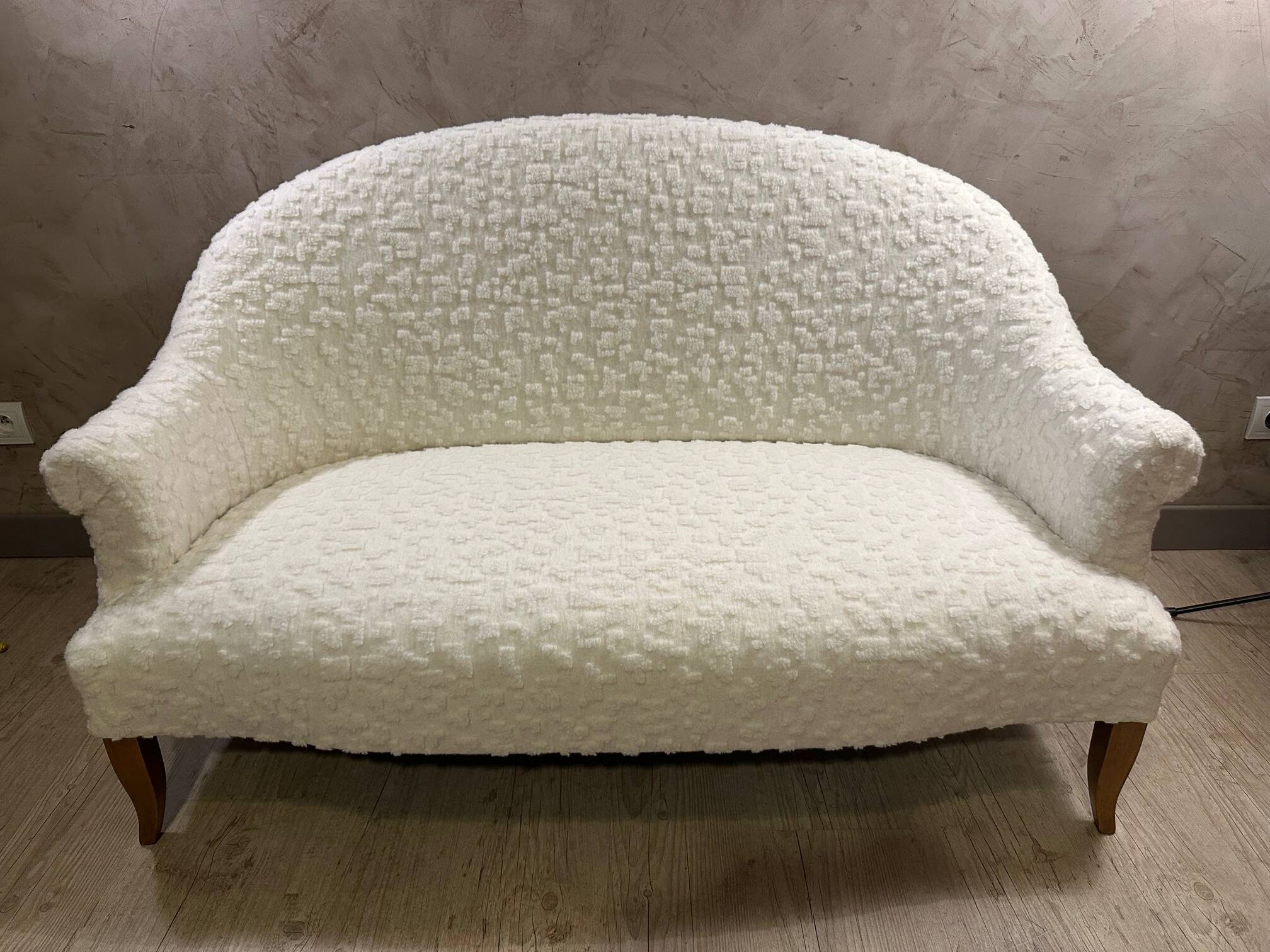 Toad sofa redone