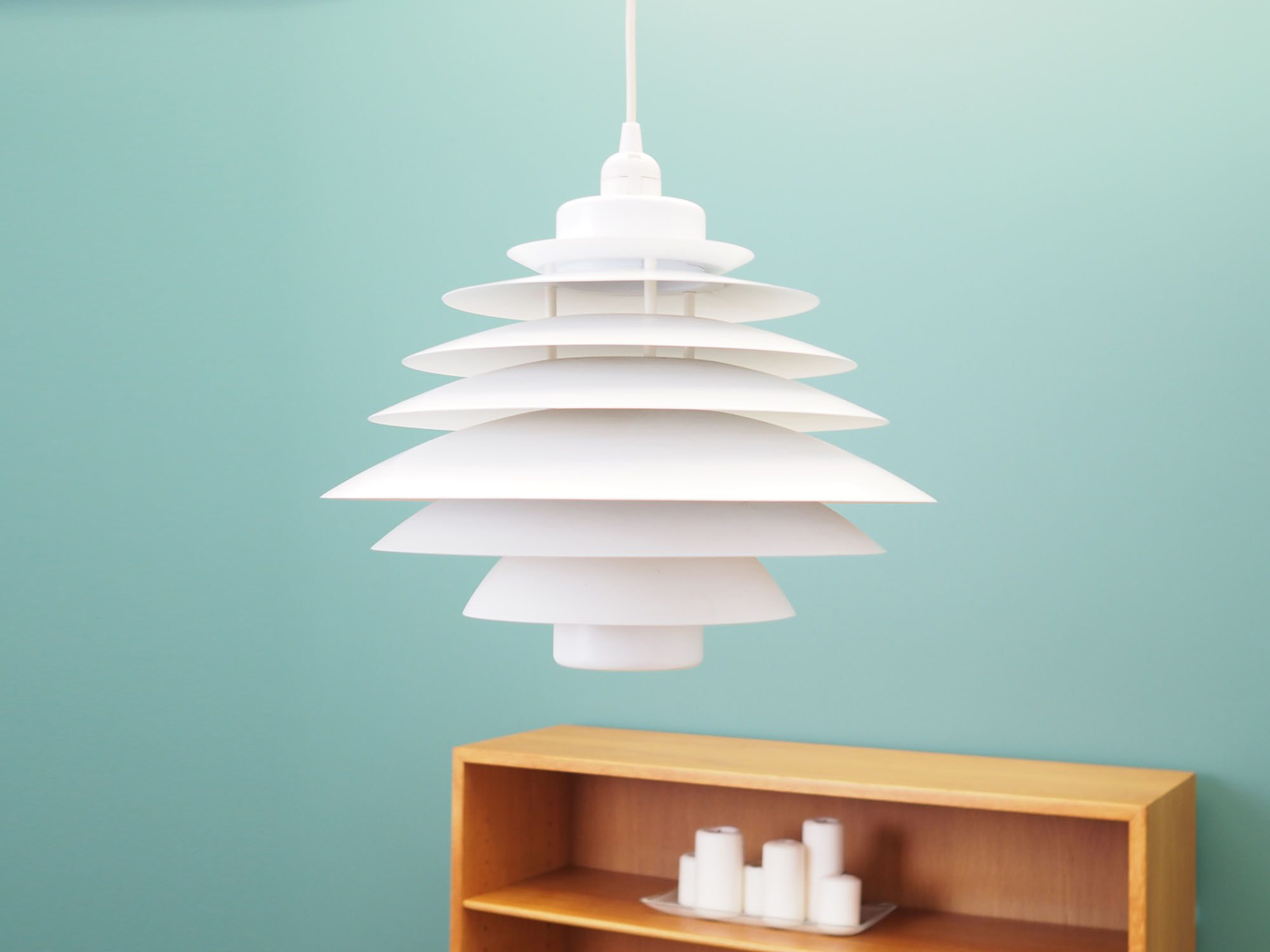 Pendant lamp, Danish design, 1970s, made in Denmark