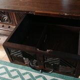 Large carved desk