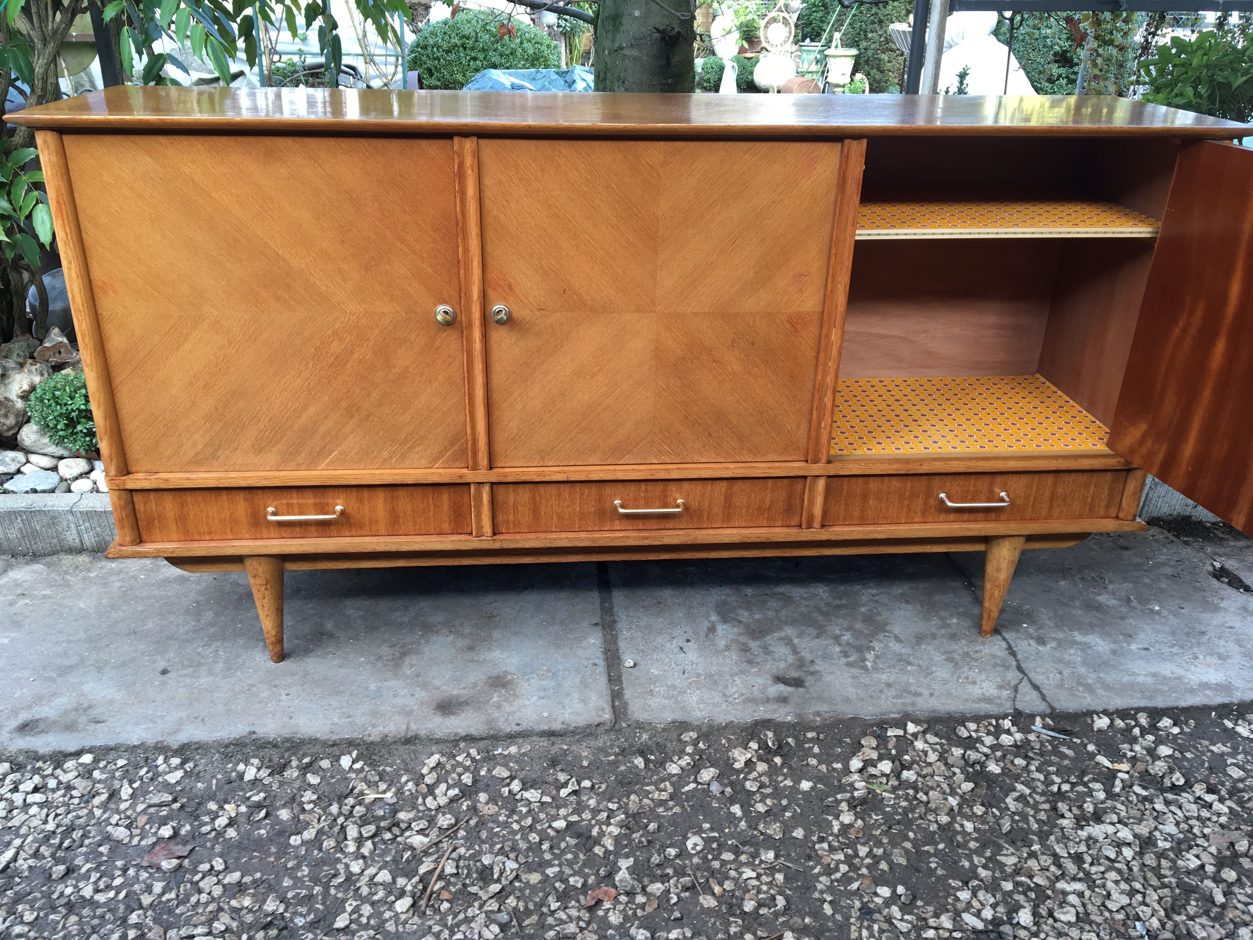 Enfilade chêne vintage