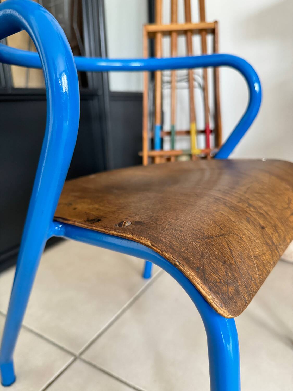 Vintage children's school chair