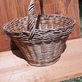 Vintage wicker basket