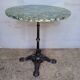Marble bistro table 67cm / pedestal table