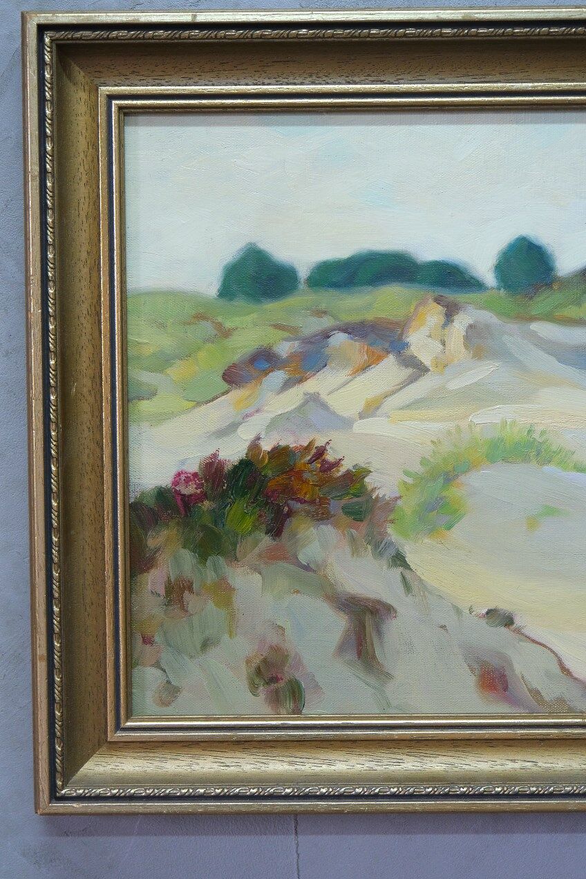 Fritz Kärfve (1880-1967) swedish modern landscape, 1960s, oil on canvas, framed