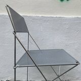 4 chairs X-line series by Niels Jorgen Haugesen for Magis, ITALY 1977