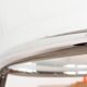 Glass table, Italian design, 1980s, made in Italy