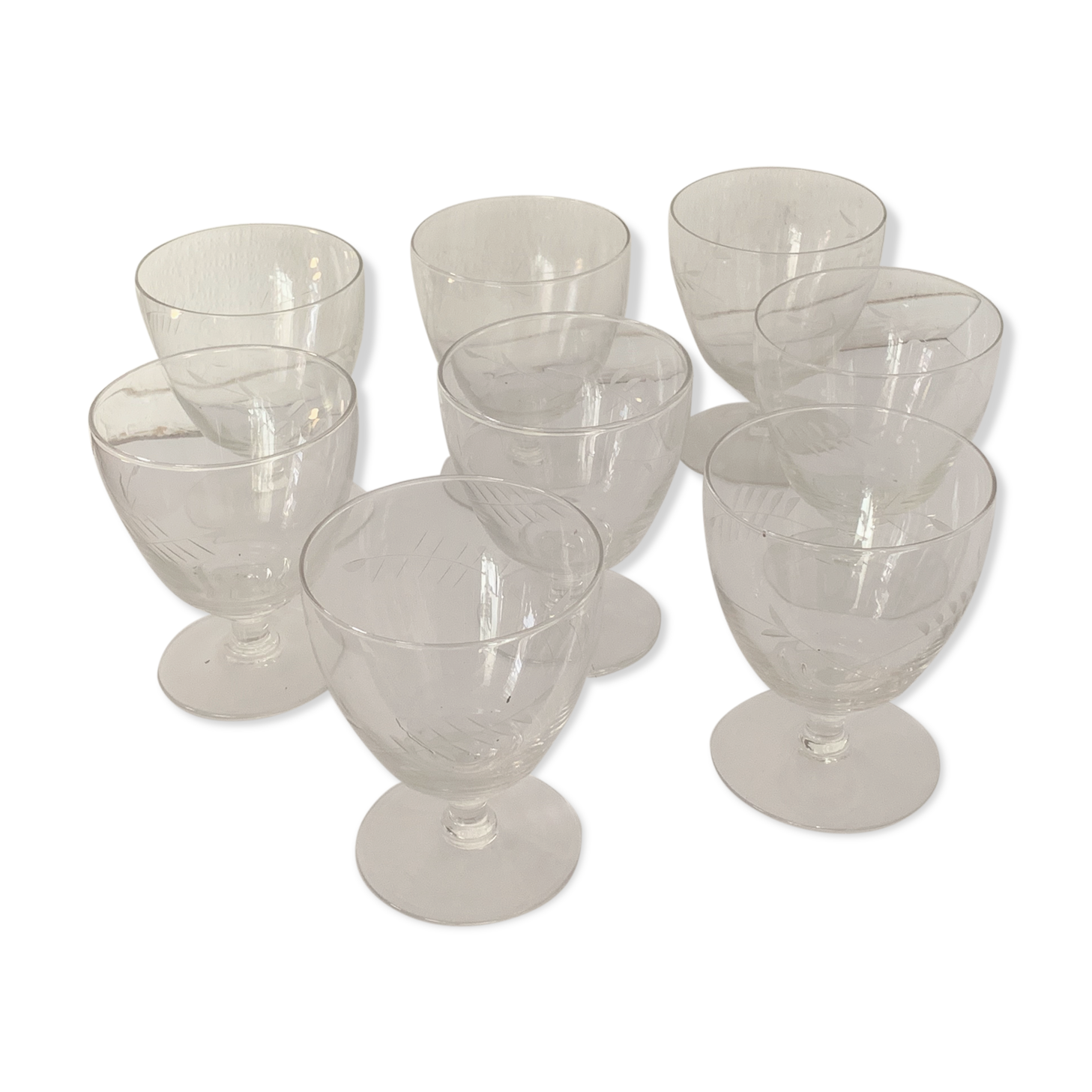 Eight glasses of water