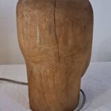 Art brut anthropomorphic lamp