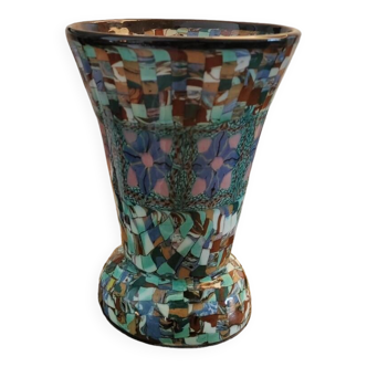 Old Vallauris vase