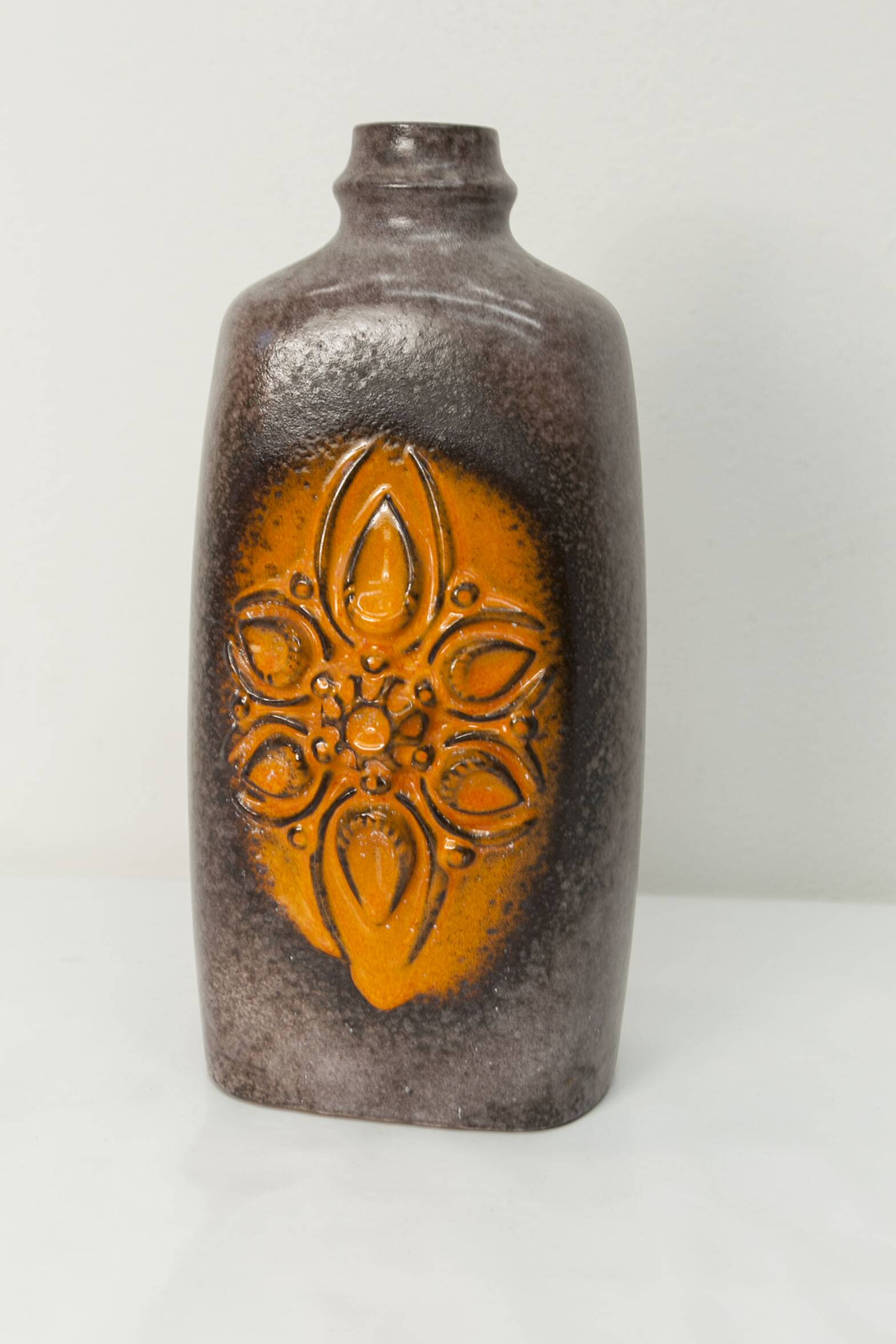 Ceramic vase Strehla Keramik, Germany 1960s, 30cm
