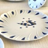 6 Bernardaud plates for Air France