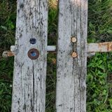 Banc de jardin pied fonte