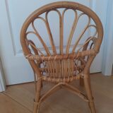 Rattan children's chair