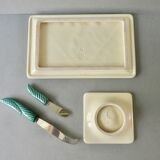 Verceram ceramic cheese set of the 60s