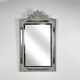 Large Venetian Swan Mirror, 19th Century Murano Glass, Beveled 133