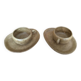 Duo de tasses en grès