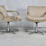 Pair of armchairs by Geoffrey Harcourt. Artifort. Circa 1970. Fixed