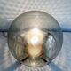 Vintage Lamp • Chrome Steel • Perforated Metal • Glass • 1970