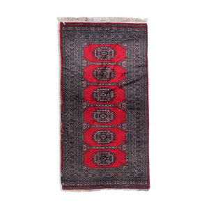 Vintage carpet uzbek bukhara handmade