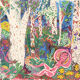 Jeremy Steig, 1990, dessin original de techniques mixtes