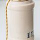 Italian Apothecary Ceramic Table Lamp Pharmacy Albarello, circa 1870-1885