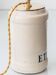 Italian Apothecary Ceramic Table Lamp Pharmacy Albarello, circa 1870-1885