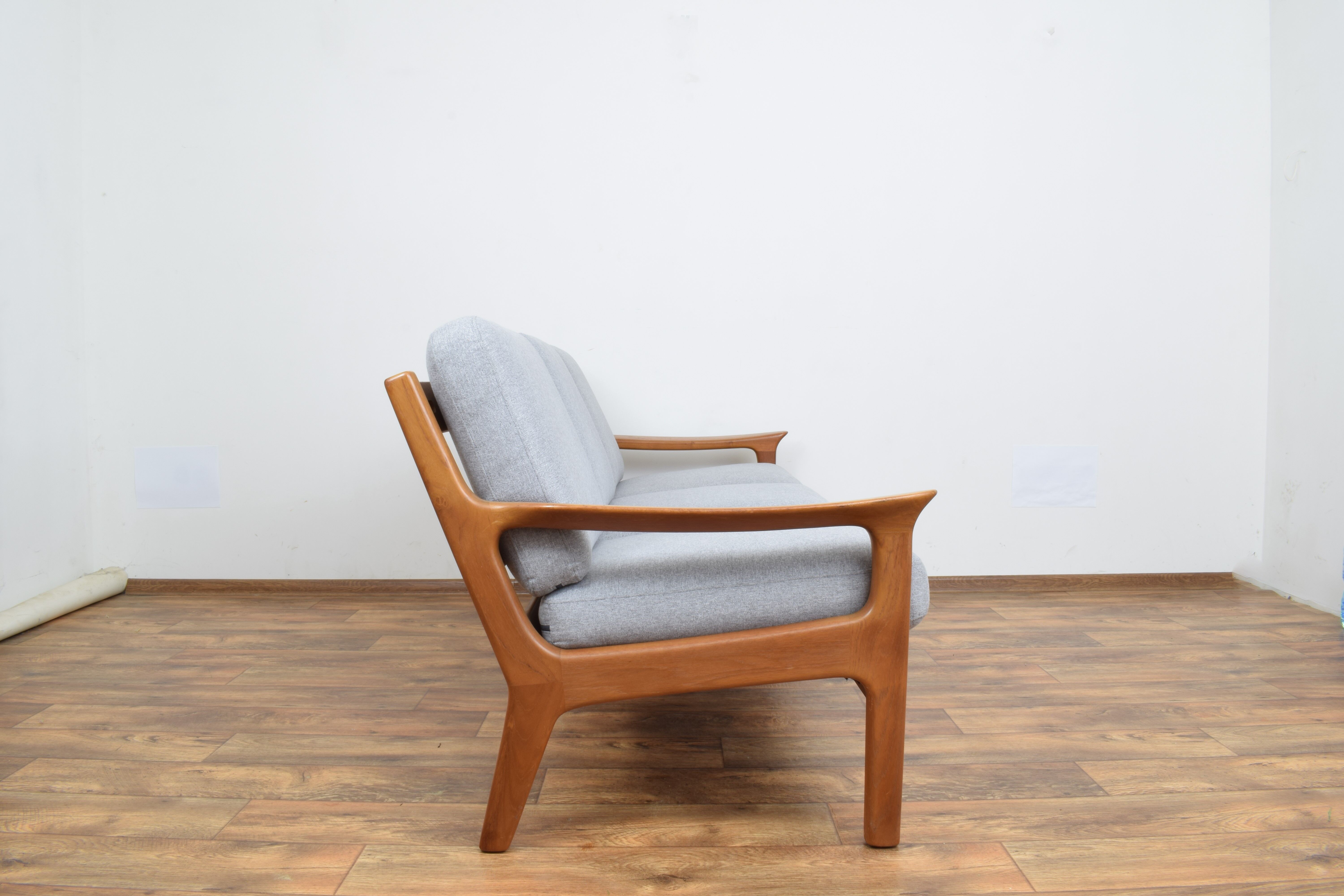 Mid-century danish teak sofa by Juul Kristensen, 1960s